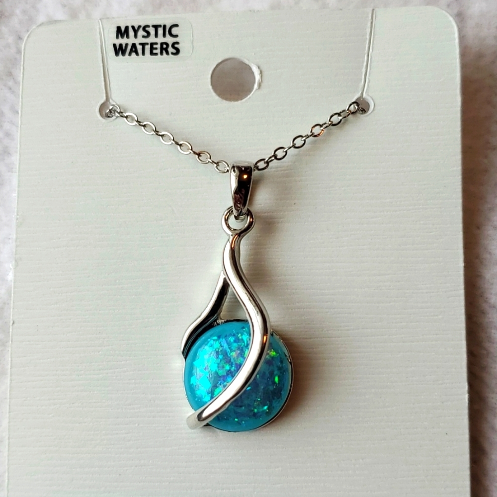 Mystic Waters Pendant Necklace